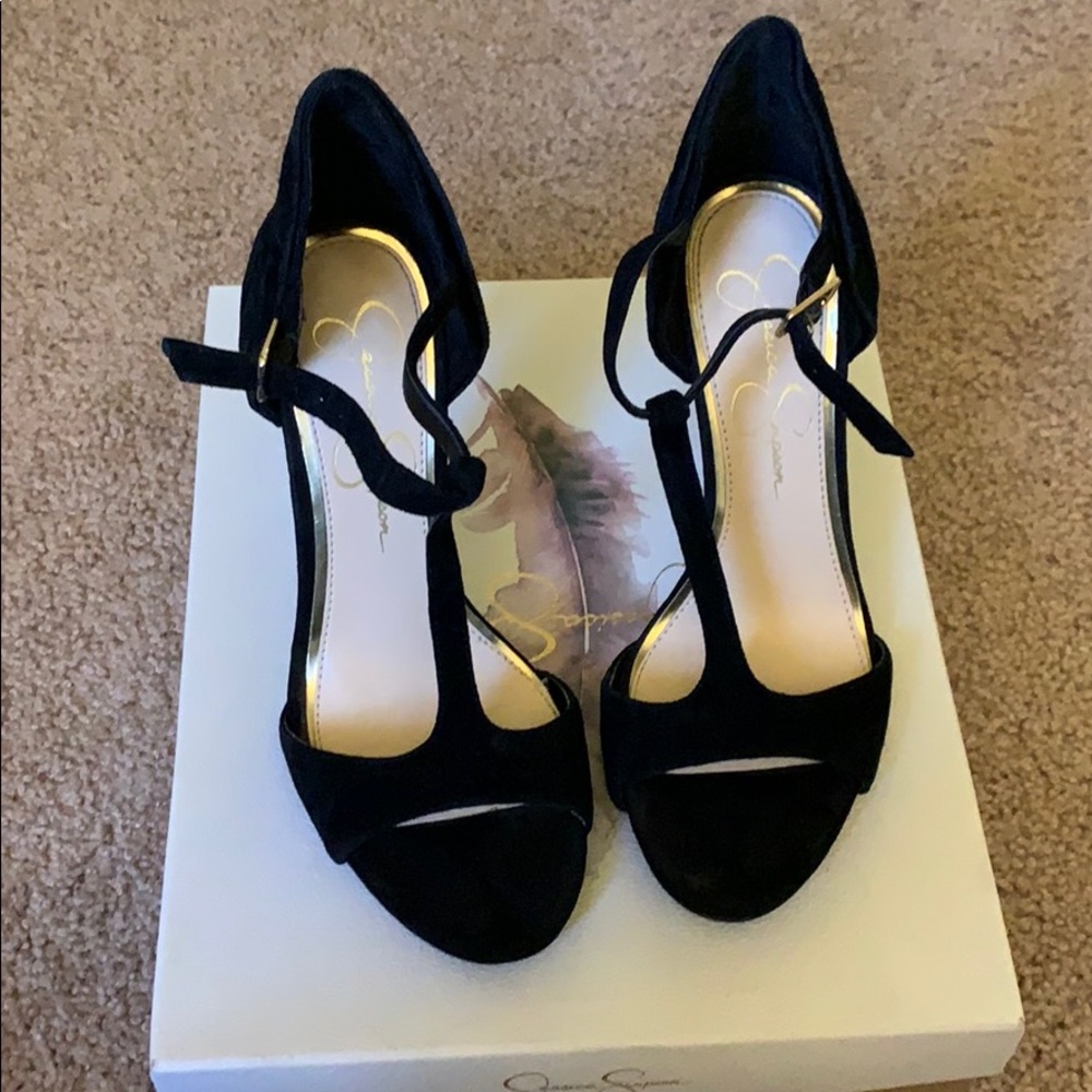 Black heels